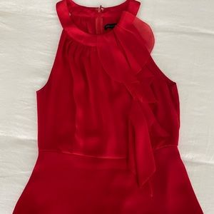 WHBM Red Halter Size 4